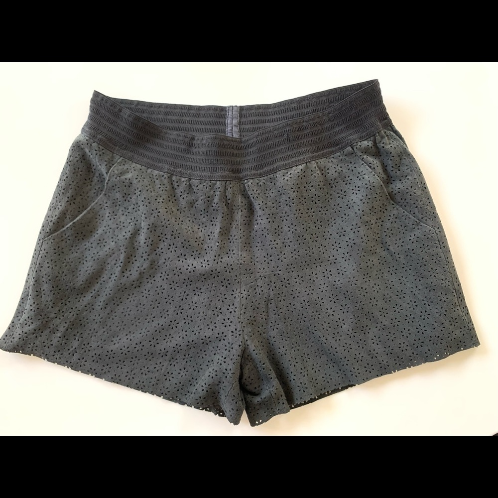 Winter Kate leather shorts